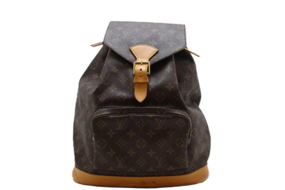 LOUIS VUITTON Montsouris Monogram Backpack Canvas